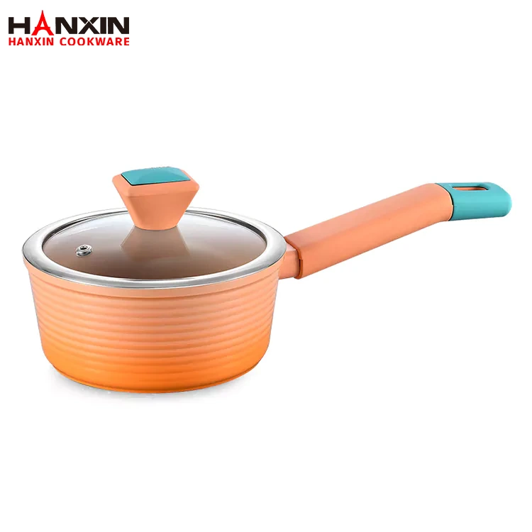 एल्यूमिनियम सिरेमिक संगमरमर कोटिंग सॉस पैन