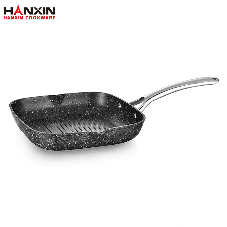 Aluminum Non-Stick Induction Bottom Grill Pan